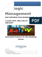 MR111037 EBay Inc Strategic Management