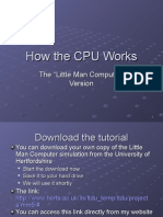 How CPU Works Little Man Computer Simulation