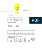 Check For Shear in Column