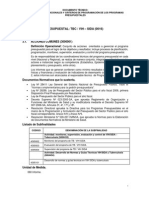 Definiciones Operacionales y Criterios de Programacion PP, Tb-Vih