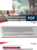 Mobile Content Delivery Platform