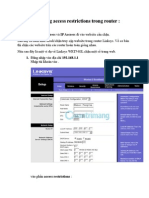 CH C Năng Access Restrictions Trong Router