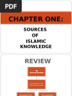 Chapter 1.2 -Transmission of the Quranic Revelation