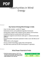 Wind Energy Presentation India PDF