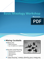 Basic Mixology Workshop