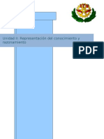 Unidad II: Representación Del Conocimiento y Razonamiento