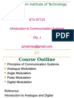 Introduction to Communication System-lecture1