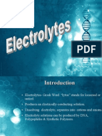 Electrolytic Solutions For Pharmaceutical Companies