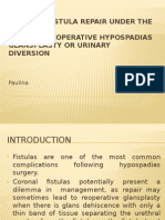 Coronal fistula repair under the glans.pptx