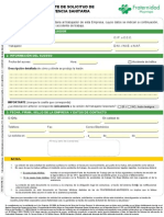 FM FORM 5.0 - 3697 - VSA Volante de Solicitud de Asistencia para Accidente de Trabajo PDF