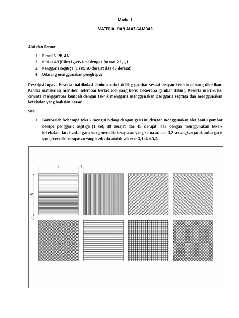 Teknik Menggambar dan Proyeksi Arsitektur | PDF | Metode & Bahan Ajar ...