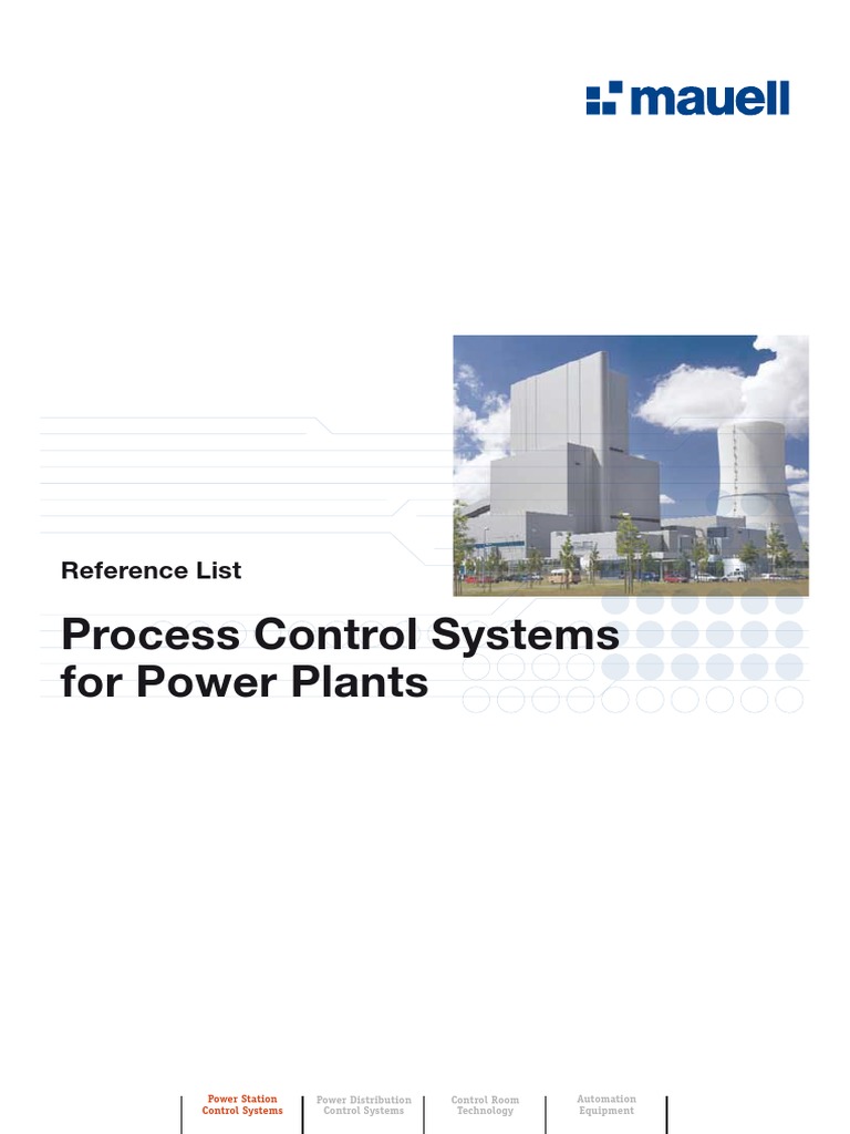 Process Control Systems PDF Power Station Automation