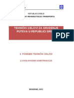 Tehnicki Uslovi Ya Gradjenje Puteva u RS