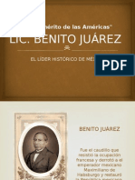 Lic Benito Juárez