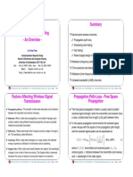 Wireless Channel Modelling Slides 4up