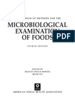 Compendium of Methods For The Microbiological Examination of Foods