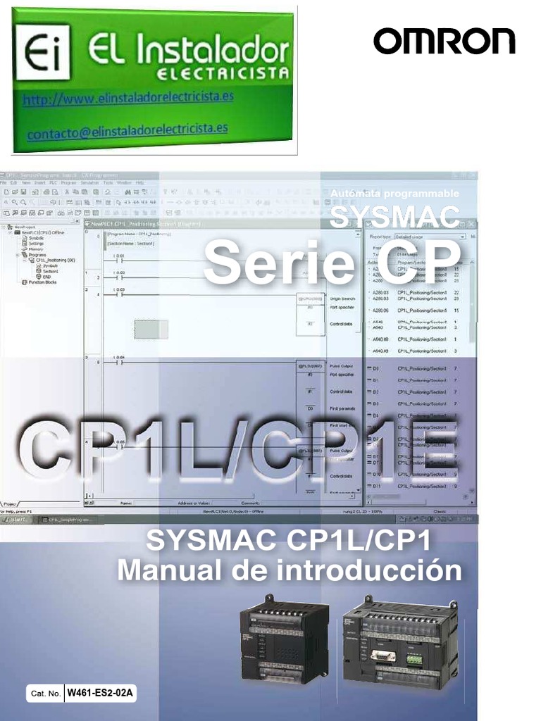 Manual PLC Omron | PDF | Controlador lógico programable | Unidad ...