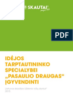 Idėjos Tarptautininko Specialybei Pasaulio Draugas Įgyvendinti