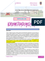 Alteraciones Fisioterapeuticas Por Hipoxia