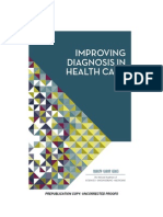 Improving Diagnosis in Health Care