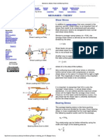 Mechanics EBook - Shear and Bearing Stress