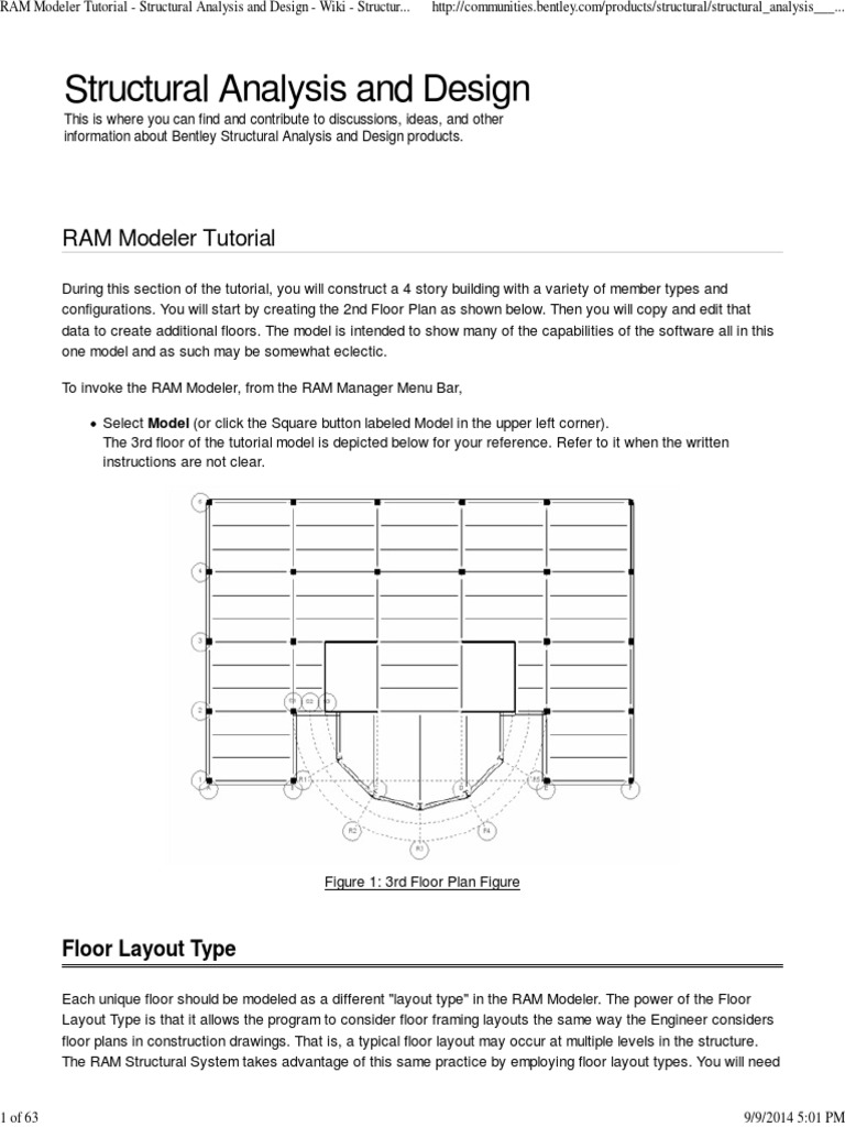 Ram Modeler Tutorial Structural Analysis And Design Wiki