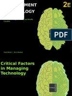 Chapter 3 Critical Factors in Managing Technology