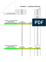 Problem 1 - Inventory Planning: Demand