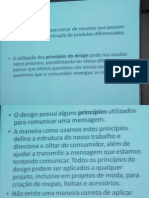 Design em Projetos de Moda 30 07 15