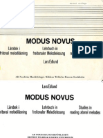 The Modus Novus Lars Edlund