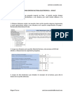 Cómo Emitir Factura Electrónica - Sunat