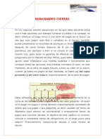 Anualidades ciertas: cálculo e interpretación