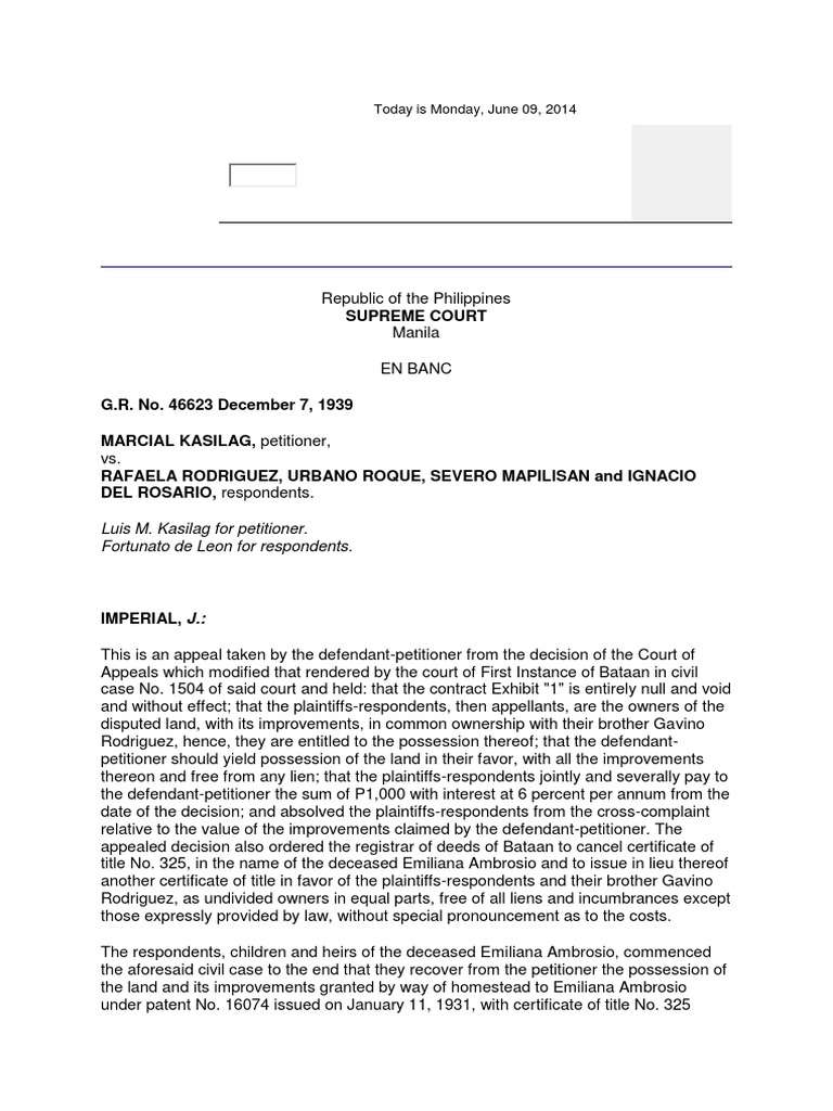 Supreme Court Case on Land Ownership | PDF | Mortgage Law | Foreclosure