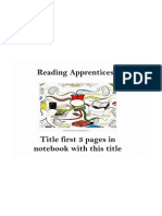 reading apprenticeship