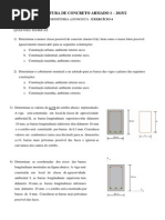 5-Lista para Prova 2 Concreto - Durabilidade