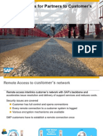 Remote Access for Partners to Customer’s Landscape