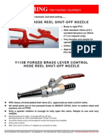 Yue Hing: Y115 PVC Hose Reel Shut-Off Nozzle