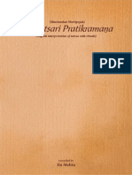 Samvatsari Pratikramana - English Interpretation of Sutras With Rituals - Compiled by Ila Mehta PDF
