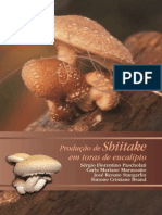 Produção de shiitake em toras de eucalipto