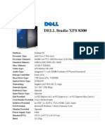 Dell Studio Xps 8300