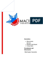 1° Informe Maciba