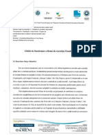 Ghid de Functionare A Firmei de Exercitiu Claudiopolis PDF