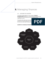 Managing Finances: 4.1 Outline of Chapter