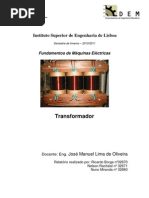 Relatorio FME Transformador