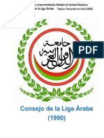 Comité: Consejo de La Liga Árabe VIII Los Robles Interscholastic Model of United Nations