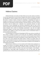 Helene Clastres - Entrevista R@U