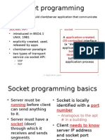 UDP and TCP Sockets in Java