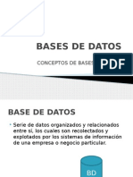 Bases de Datos - Unidad 1