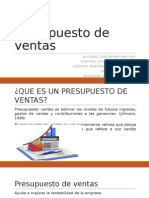 Presupuesto de Ventas