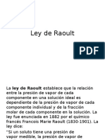 Ley de Raoult